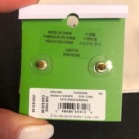 5🌟RATED H0ST PiCK💝 Kate Spade Earrings - Picture 3 of 3